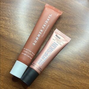 Summer Fridays and Nudestix Lip Butter Duo